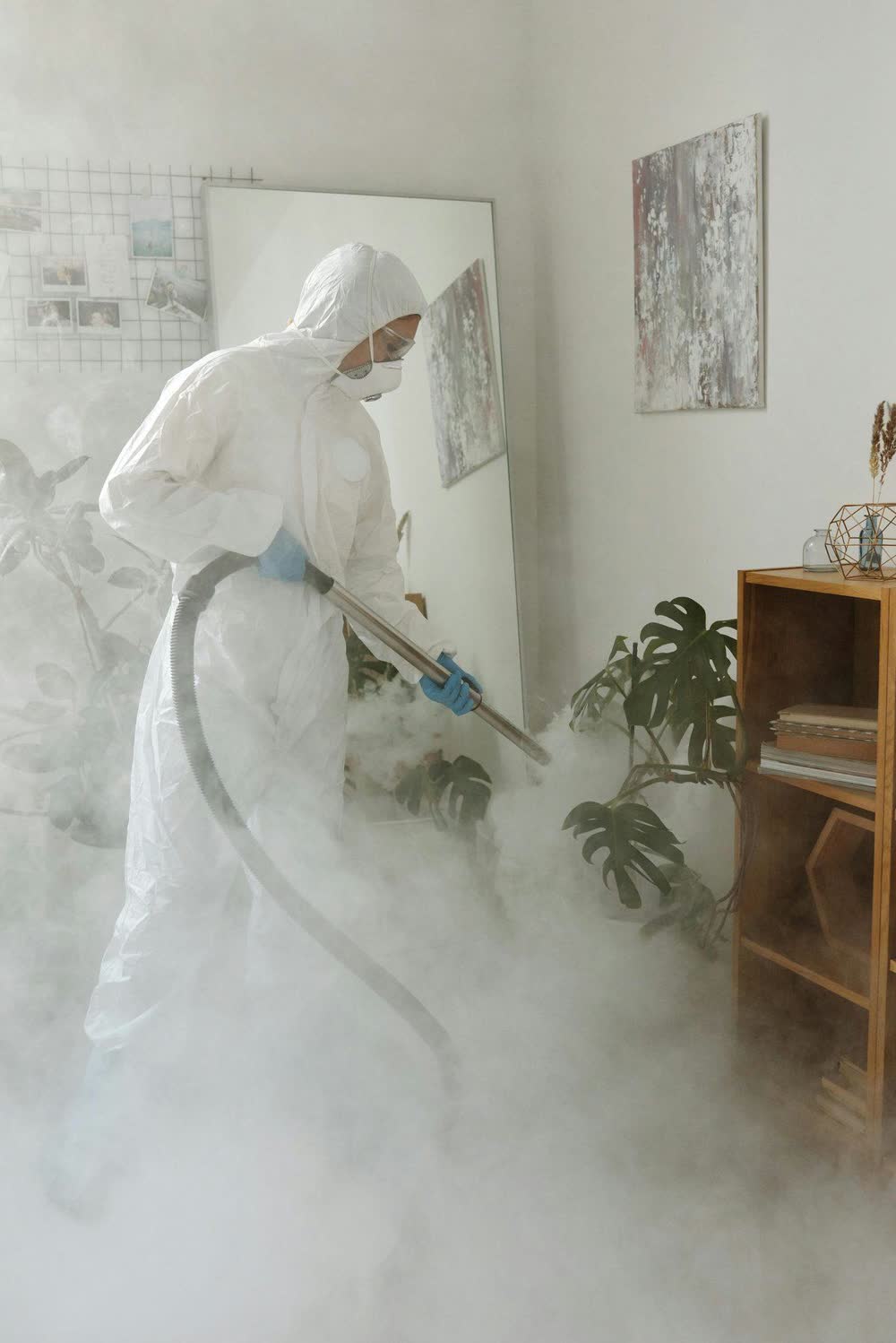 Post-disaster cleaning and decontamination